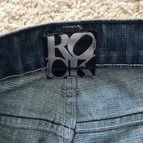 Men’s Rock & Republic Jeans 33 Hemmed Short Length - Picture 3 of 10